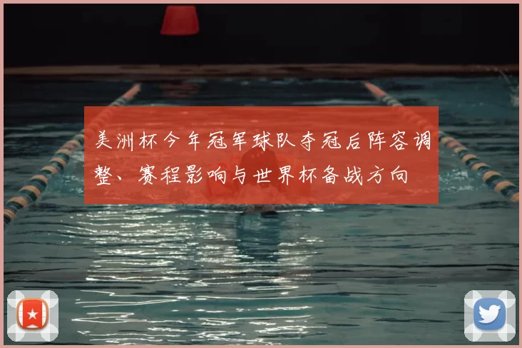 美洲杯今年冠军球队夺冠后阵容调整、赛程影响与世界杯备战方向