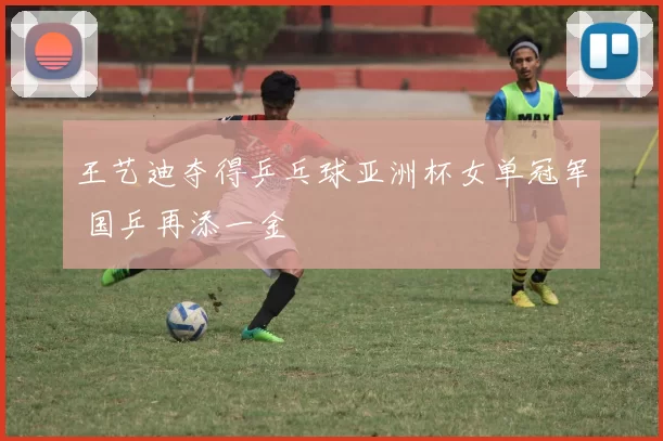 王艺迪夺得乒乓球亚洲杯女单冠军 国乒再添一金